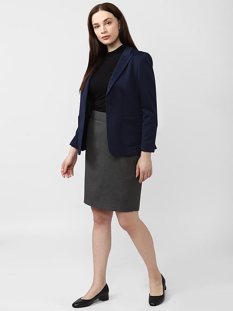 Van Heusen Notched Lapel Blazer